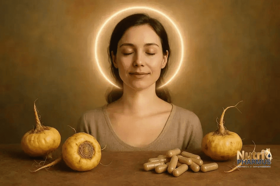 benefícios da maca para o equilíbrio hormonal feminino