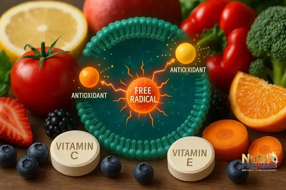 Como os antioxidantes ajudam a combater o estresse oxidativo