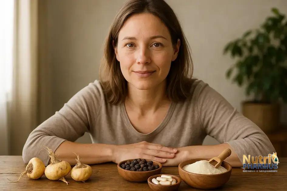 Suplementação Hormonal e Feminina: Maca, Tribulus e Colágeno